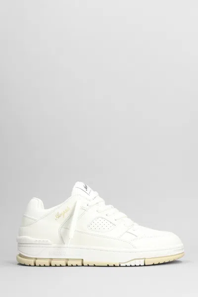 Axel Arigato Area Lo Sneaker Sneakers In White Leather In Bianco