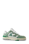 Axel Arigato Area Lo Sneaker In White/ Green
