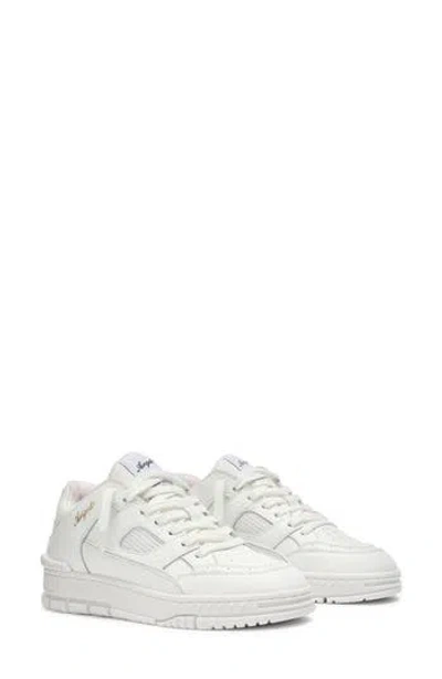 Axel Arigato Area Lo Sneaker In White/white