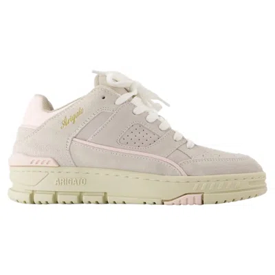 AXEL ARIGATO AREA LO SNEAKERS - AXEL ARIGATO - LEATHER - GREY/PINK
