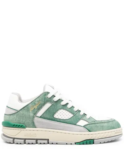 Axel Arigato Area Lo Sneakers In Green