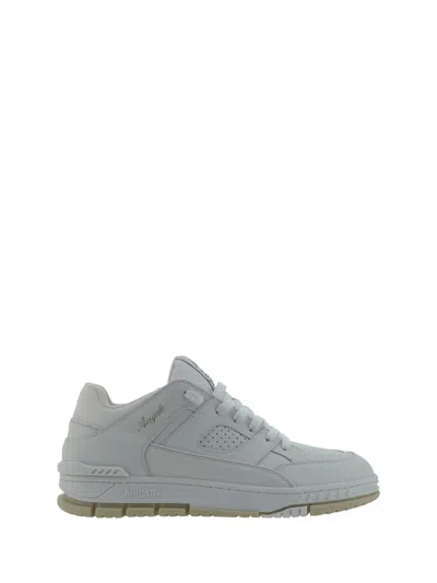 Axel Arigato Area Lo Sneakers In White/beige