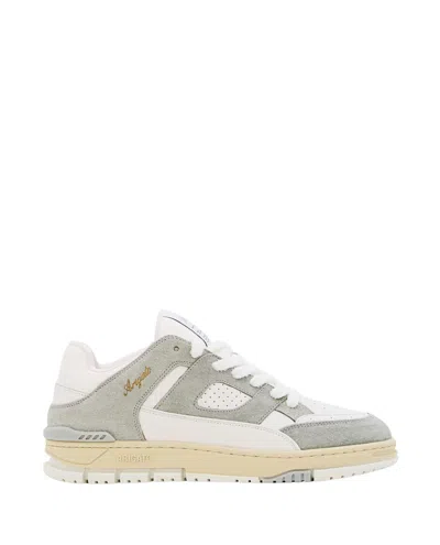 Axel Arigato Area Lo Sneakers With Leather Upper In Grau