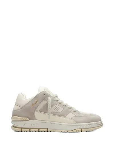 Axel Arigato White Eva Nubuck Suede Recycled Polyester Pu Rubber Sneakers In Neutral