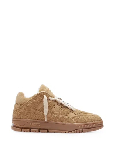 Axel Arigato Area Lo Suede Sneakers In Brown