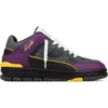 Axel Arigato Area Lo Team Colors Sneaker In Black/ Purple