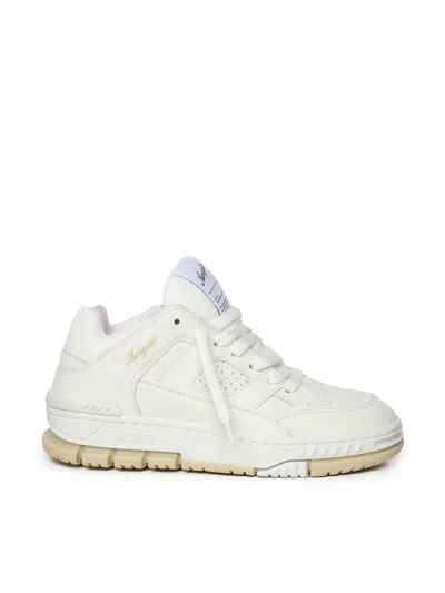 Axel Arigato Area Lo White Calfskin Sneakers