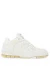 AXEL ARIGATO 'AREA LO' WHITE trainers WITH EMBOSSED LOGO IN LEATHER BLEND WOMAN