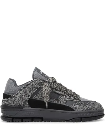 Axel Arigato Area Lo Woven Sneakers In Black