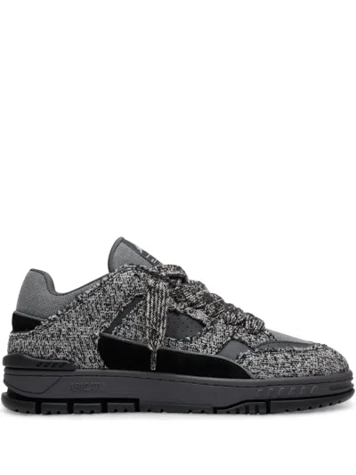 Axel Arigato Area Lo Woven Sneakers In Black