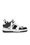 Axel Arigato Area Patchwork Sneakers In Black & White
