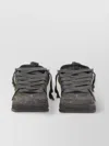 Axel Arigato "area Patchwork" Sneaker Pull Tab In Green