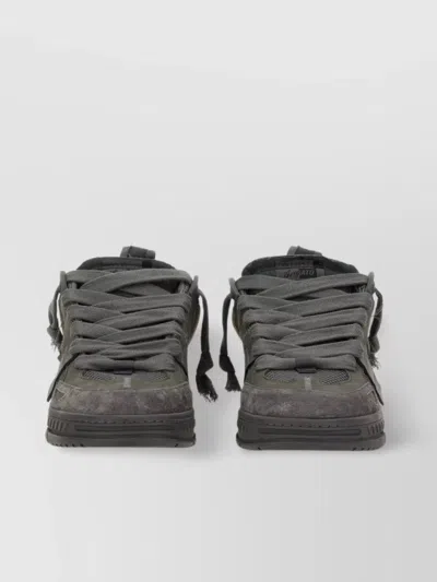 Axel Arigato "area Patchwork" Sneaker Pull Tab In Green