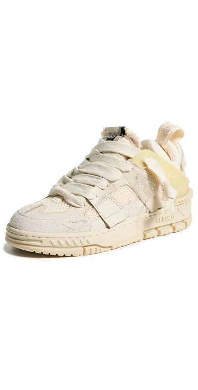 Axel Arigato Area Patchwork Sneakers Beige