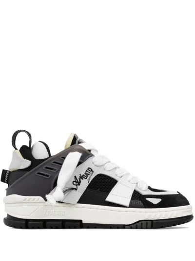 Axel Arigato Area Patchwork Sneakers In Black