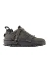 Axel Arigato Men's Patchwork Area Sneaker In Dark Grey