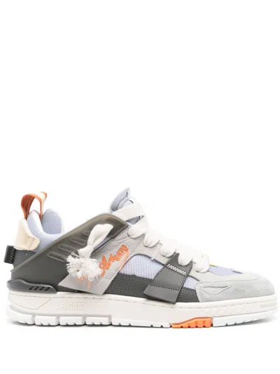 Axel Arigato Area Patchwork Sneakers In Grey