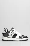 Axel Arigato Area Patchwork Sneakers In Black