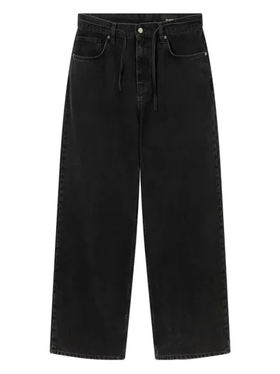 Axel Arigato Arigato Drawstring Jeans In Black