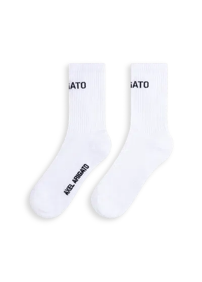 Axel Arigato Arigato Logo Tube Socks In White