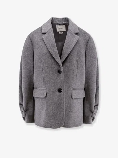 Axel Arigato Arlo Wool Blend Blazer In Gray
