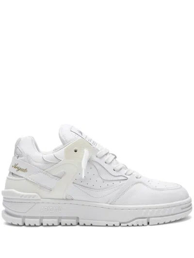 Axel Arigato White Astro Sneakers In White/white