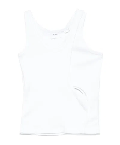 Axel Arigato Asymmetric Vest In White