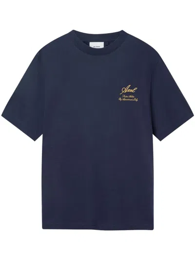 Axel Arigato Atelier T-shirt In Navy