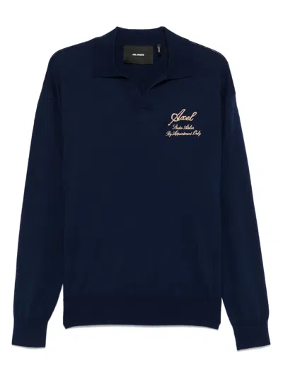 Axel Arigato Atelier T-shirt In Blue