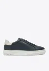 Axel Arigato Atlas Leather Low-top Sneakers In Black