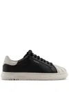Axel Arigato Black Atlas Toe Cap Sneakers In Black