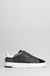 Axel Arigato Atlas Panelled Leather Sneakers In Black