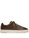 Axel Arigato Atlas Suede-panel Sneakers In Brown