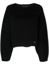 Axel Arigato Awe Pullover In Black