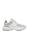 Axel Arigato White & Green Sphere Runner Sneakers In White