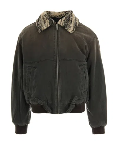 AXEL ARIGATO AXIS GREY DENIM JACKET