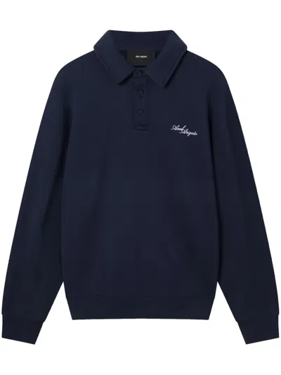 AXEL ARIGATO BASE POLO SWEATSHIRT