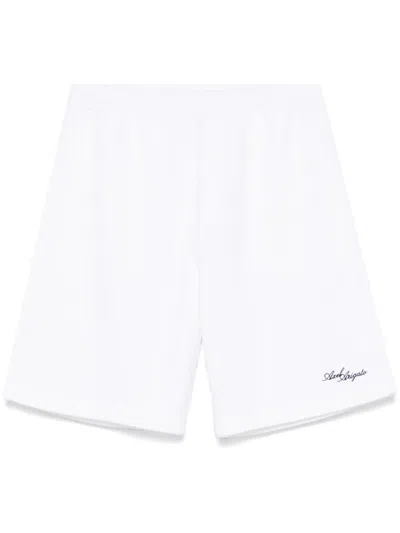 Axel Arigato Base Sweat Shorts In White