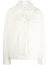 Axel Arigato Baxter Fleece Jacket In Weiss