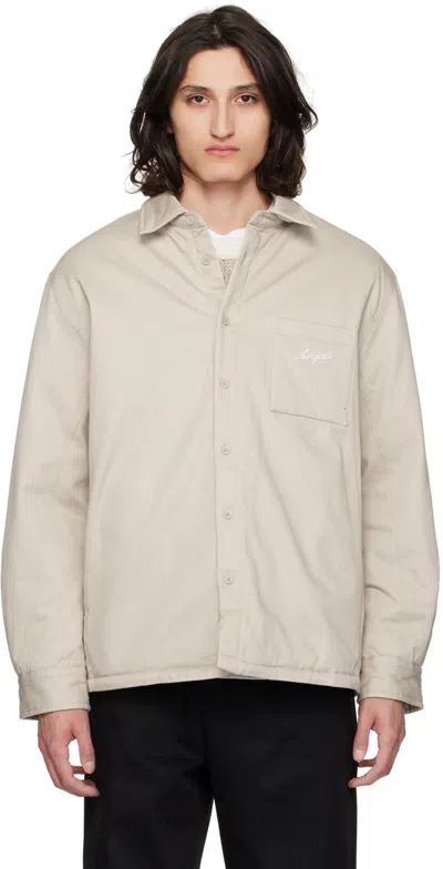 Axel Arigato Beige Alpine Shirt In Pale Beige