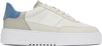 Axel Arigato Beige & Blue Orbit Vintage Sneakers In Beige/lt Blue