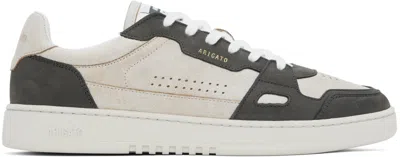 AXEL ARIGATO BEIGE & GRAY DICE LO SNEAKERS