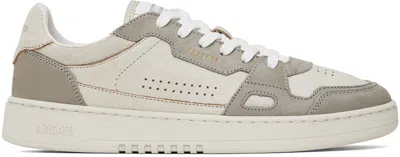 Axel Arigato Beige & Gray Dice Lo Sneakers In Multi