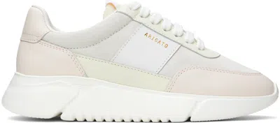 Axel Arigato Beige & Pink Genesis Vintage Sneakers In Beige/light Pink