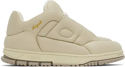 Axel Arigato Beige Area Puff Puff Sneakers In Off White/beige