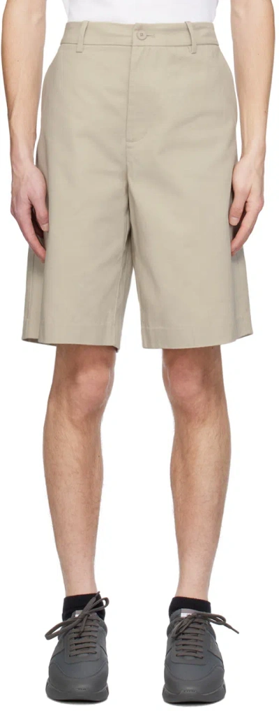 Axel Arigato Beige Axis Shorts