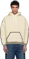 Axel Arigato Beige Notion Relaxed Hoodie In Pale Beige