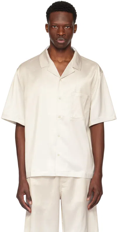 Axel Arigato Beige Rio Shirt In Pale Beige