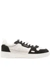 Axel Arigato White Black Round Toe Sneakers In Neutrals