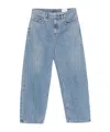 Axel Arigato Logo-embroidered Jeans In Blue